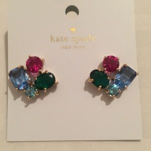 Kate Spade Multi-Color Gem Earrings. Super cute!